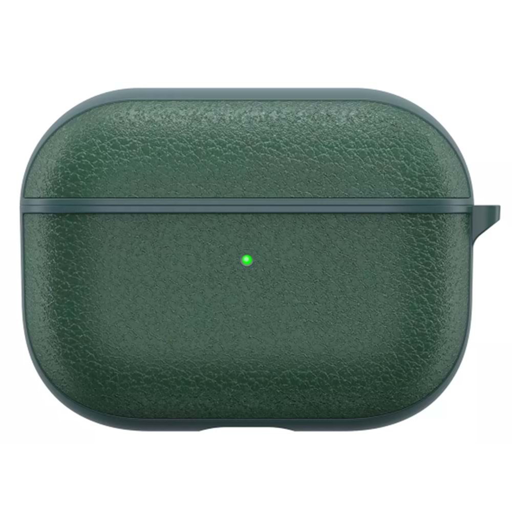 WIWU CALFSKIN AIRPODS 3 CASE GREEN