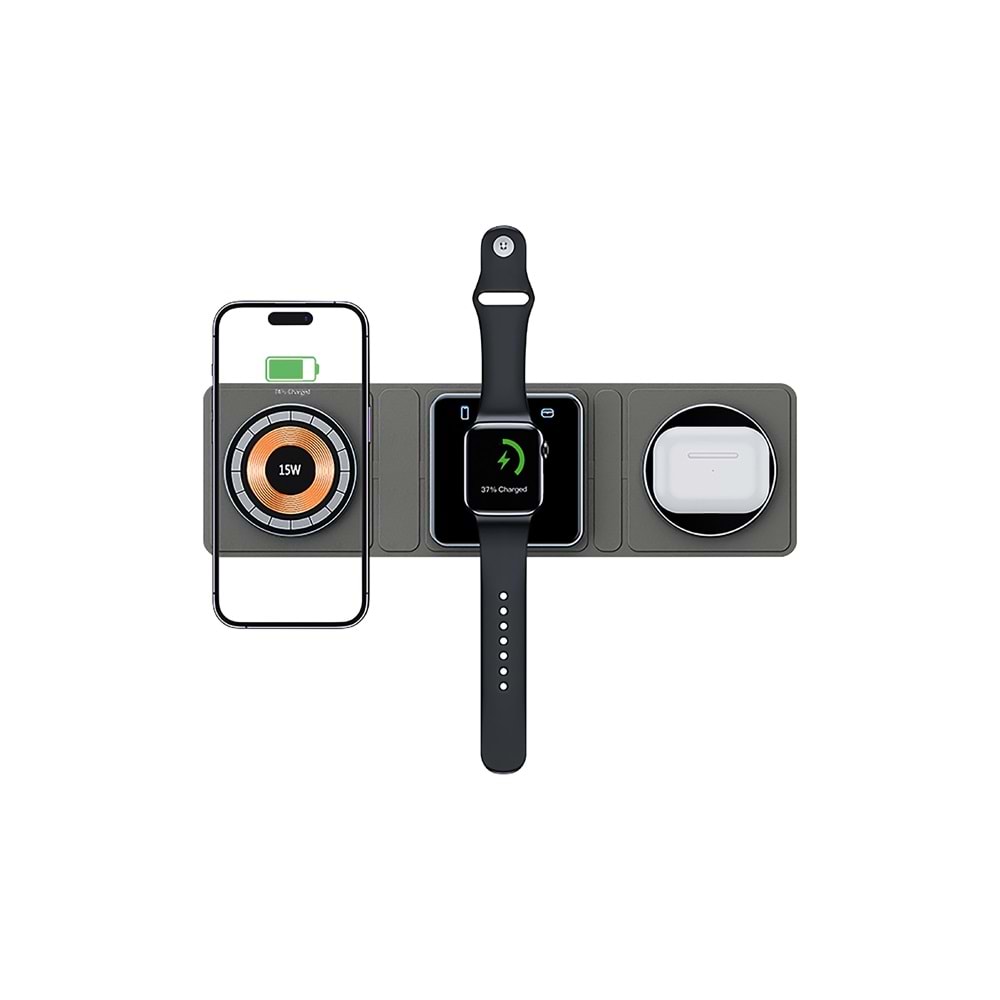 SUNIX MG-70 15W 3in1 WIRELESS CHARGE