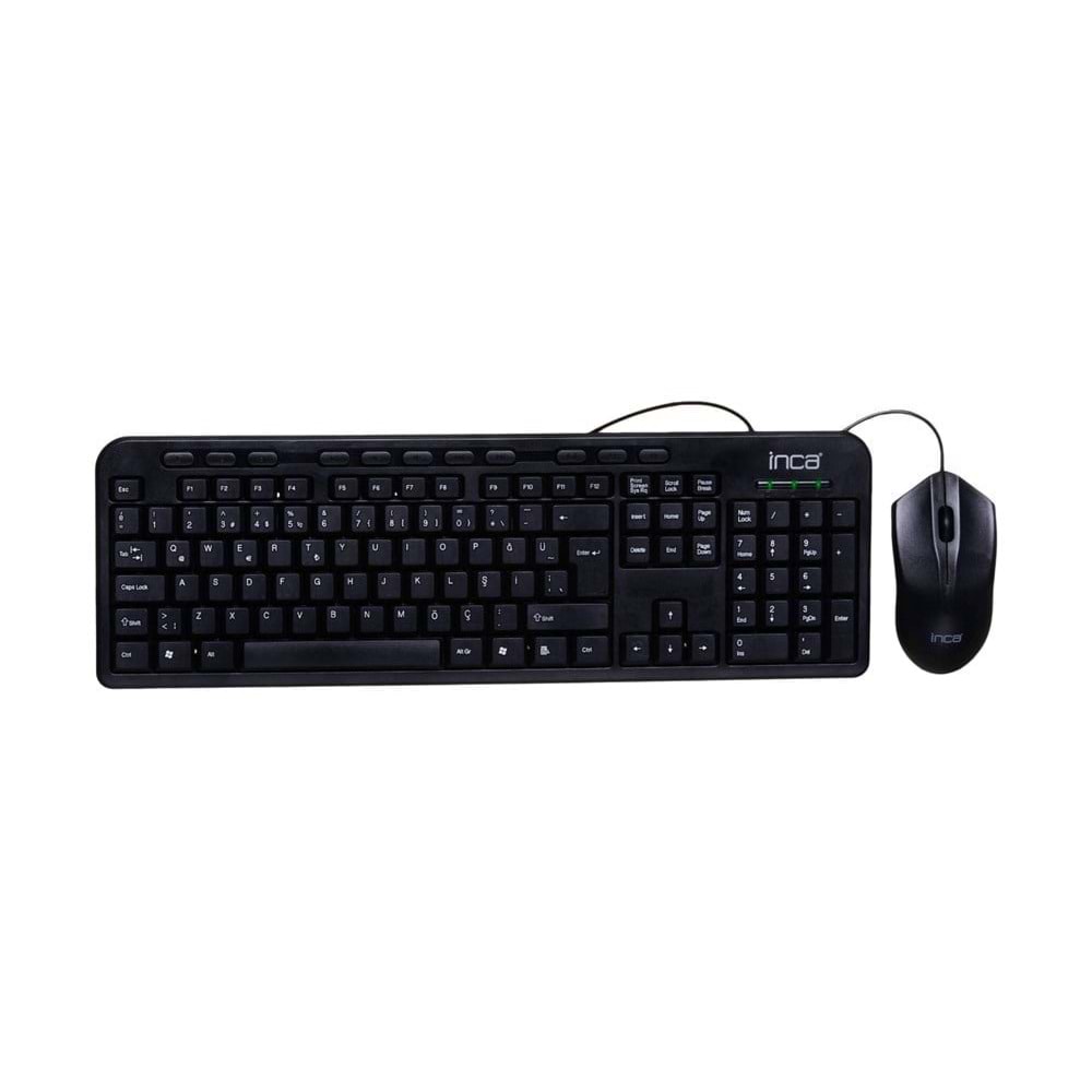 INCA IMK-375T WIRED KEYBOARD AND MOUSE SET