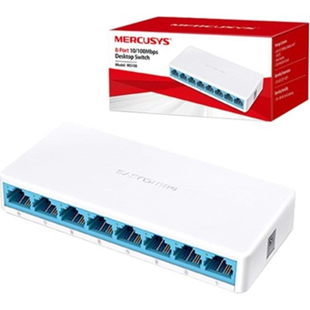 TP-LINK MERCUSYS MS108 8 PORT 10/100Mbps SWITCH