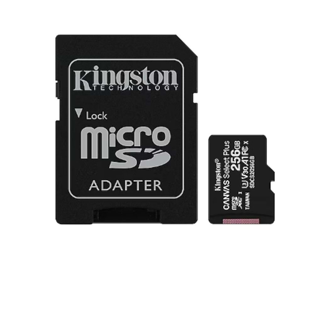 KINGSTON 256 GB MICRO SD SELECT PLUS