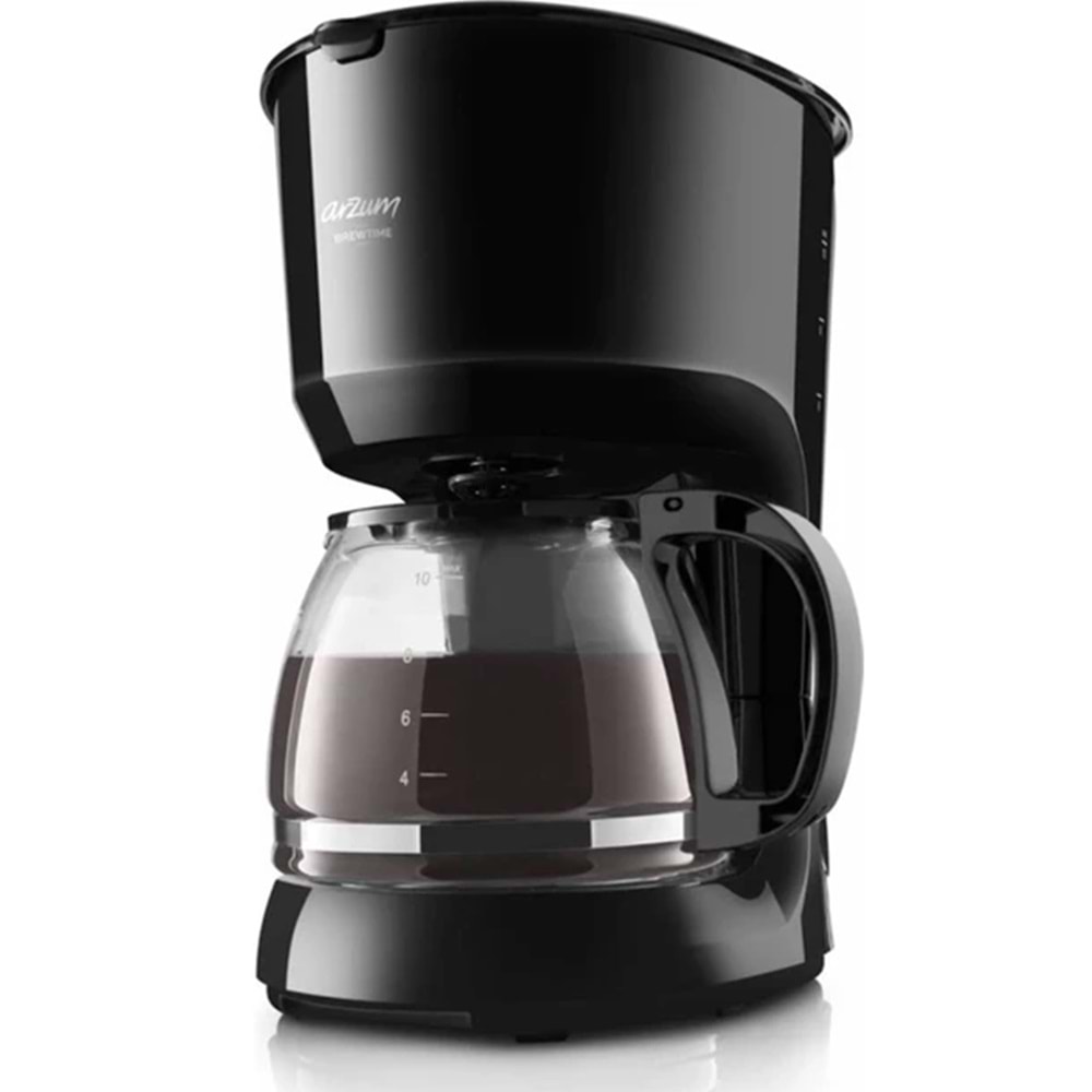 ARZUM AR3046 BREWTIME FİLTRE KAHVE MAKİNESİ SİYAH BAKIR