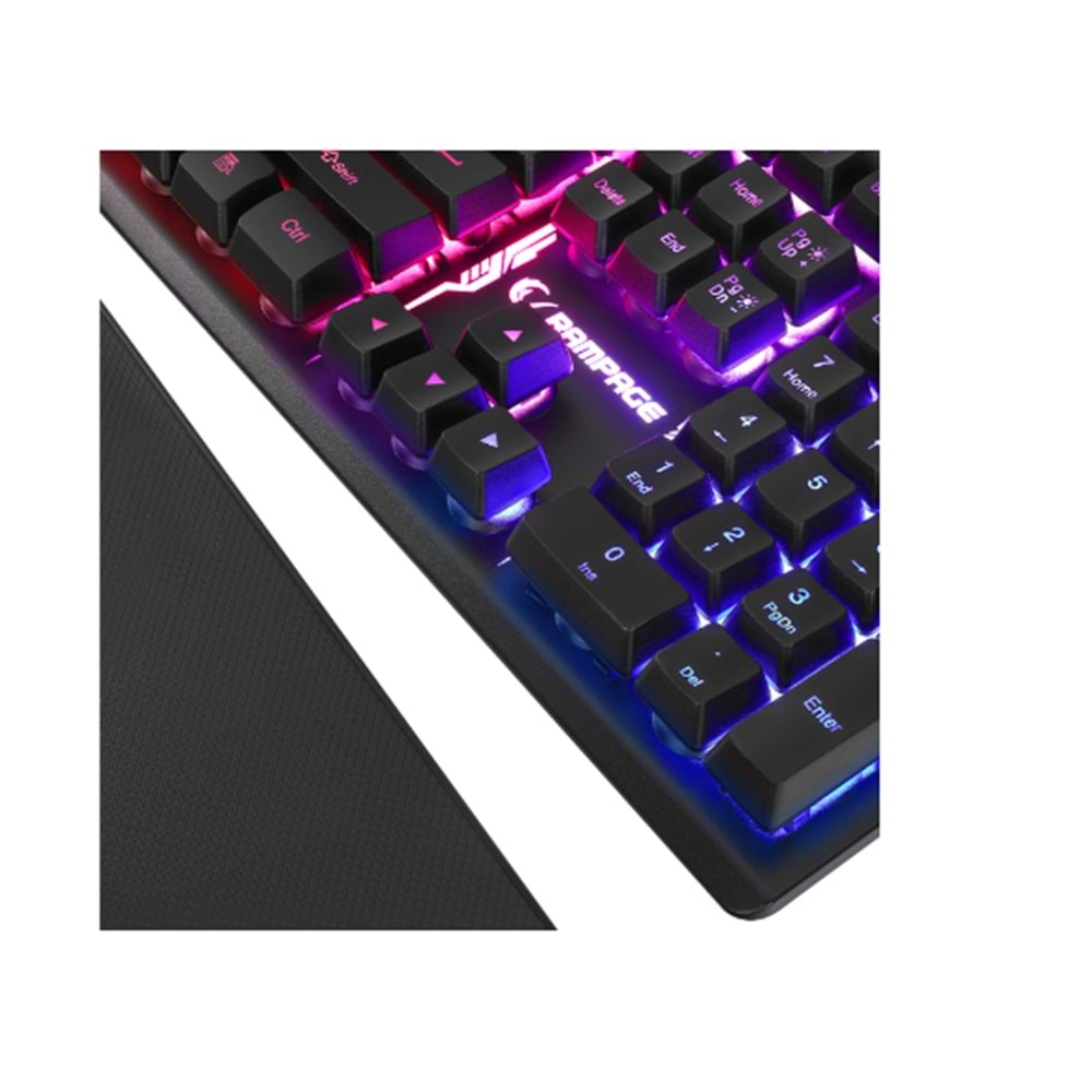 RAMPAGE KM-RX7 FORTUNA GAMING KEYBOARD AND MOUSE SET