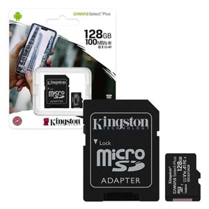 KINGSTON 128 GB MICRO SD SELECT PLUS