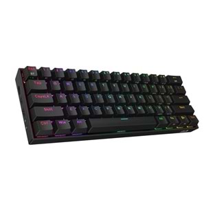 REDRAGON K530 PRO SİYAH KABLOSUZ BROWN SWITCH