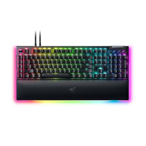 RAZER BLACKWIDOW V4 RGB MECHANICAL GAMING KEYBOARD GREEN SWITCH