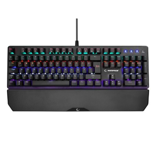RAMPAGE KB-R86 UMBRA RED SWITCH MECHANICAL KEYBOARD