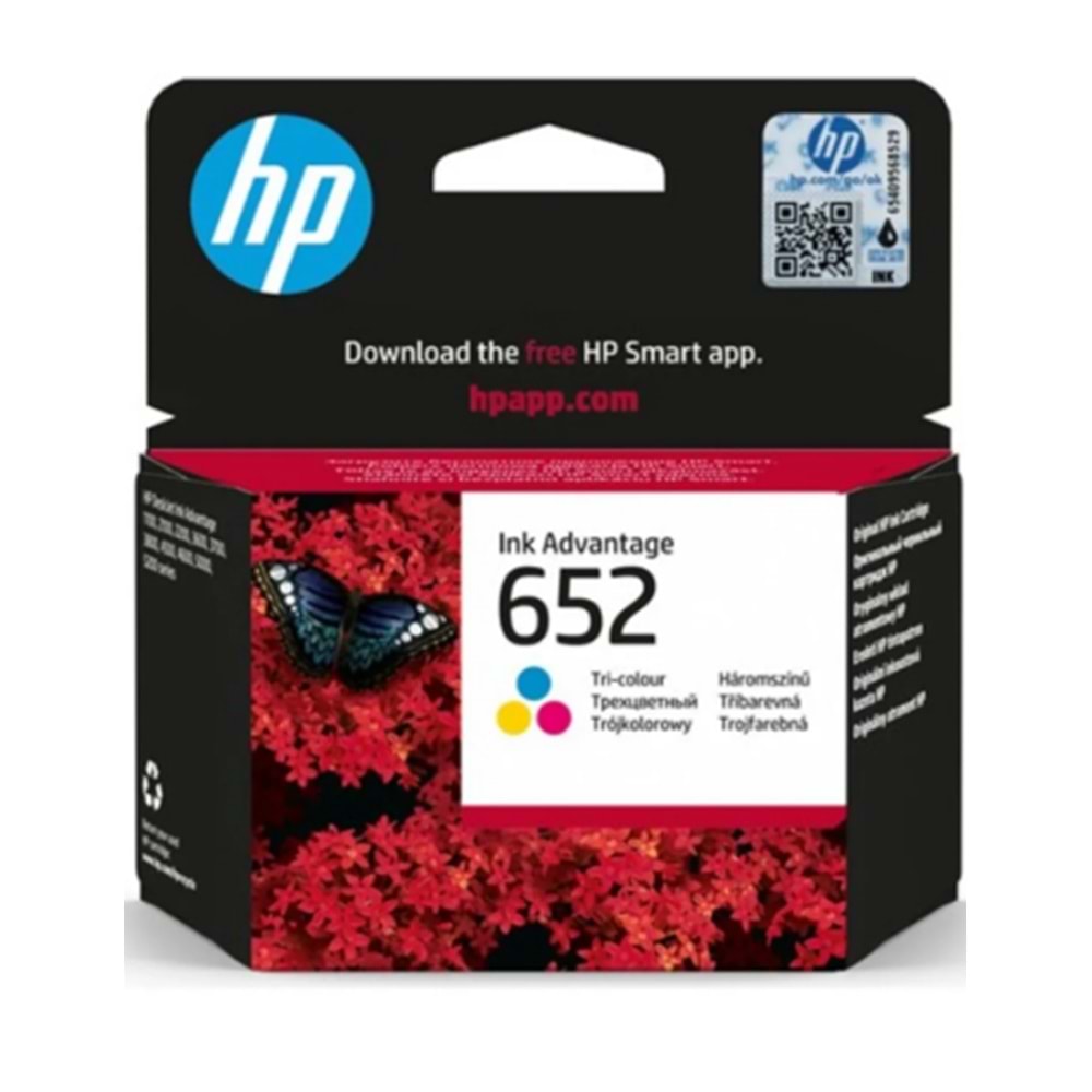 HP 652 RENKLI KARTUS