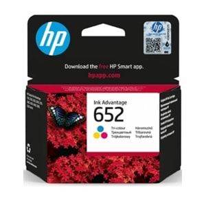 HP 652 RENKLI KARTUS