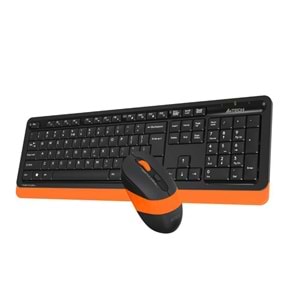 A4 TECH KABLOSUZ KLAVYE MOUSE FG1010 TURUNCU