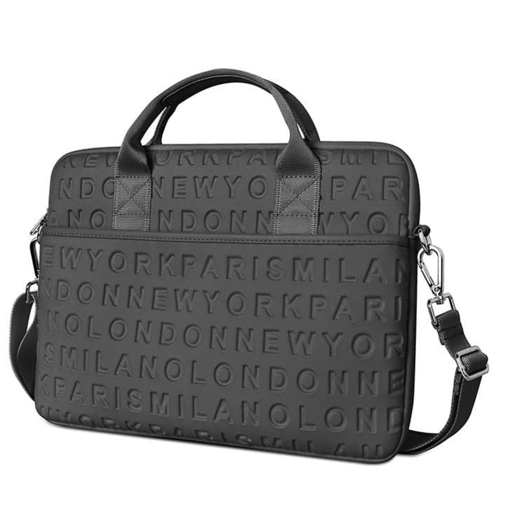 WIWU COSMO SLIM LAPTOP BAG FOR 13 INCH BLACK
