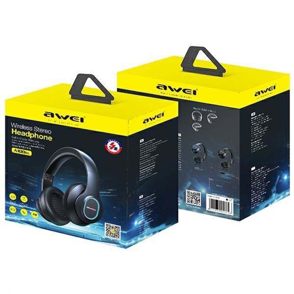 AWEI A100BL WIRELESS HEADPHONE