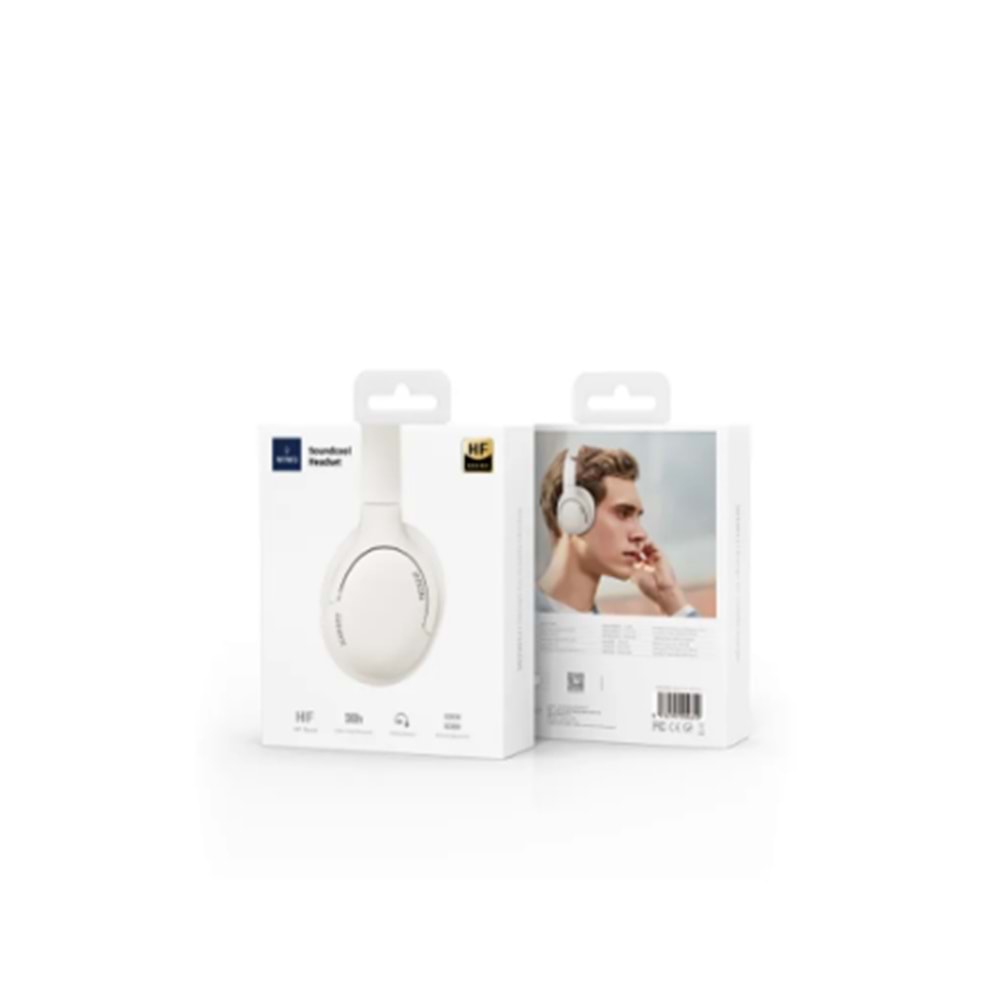 WIWU SOUNDCOOL HEADSET WHITE
