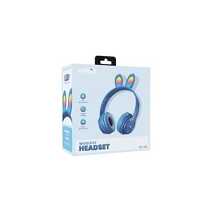 SUNIX BLT-43 WIRELESS KIDS HEADSET BLUE