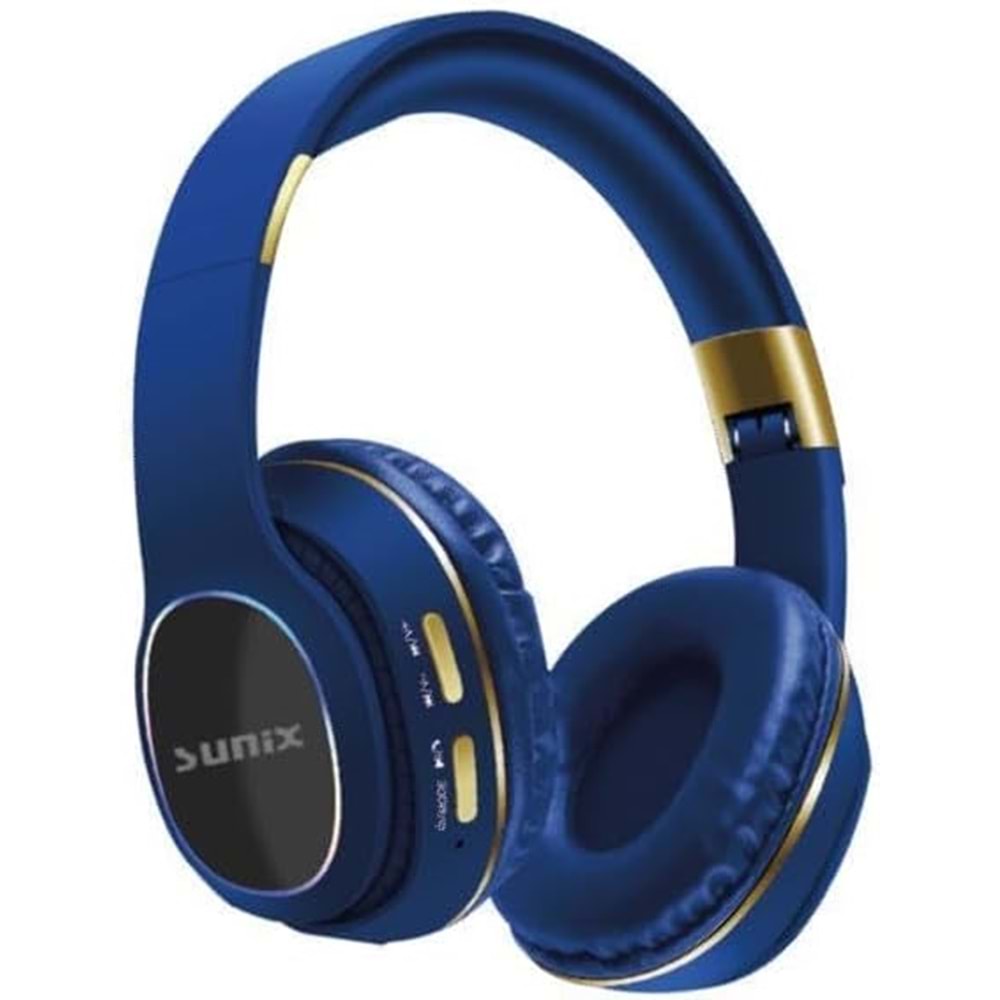 SUNIX BLT-26 WIRELESS HEADPHONE BLUE