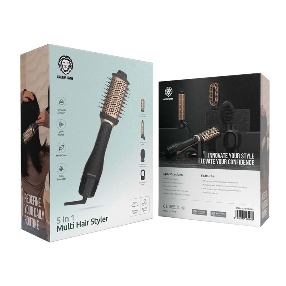 GREEN LION 5IN1 MULTI HAIR STYLER