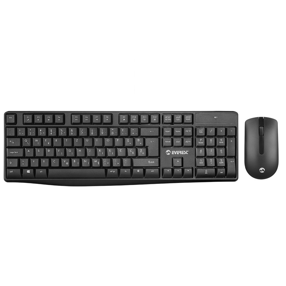 EVEREST KM-7500 WIRELESS KEYBOARD AND MOUSE SET