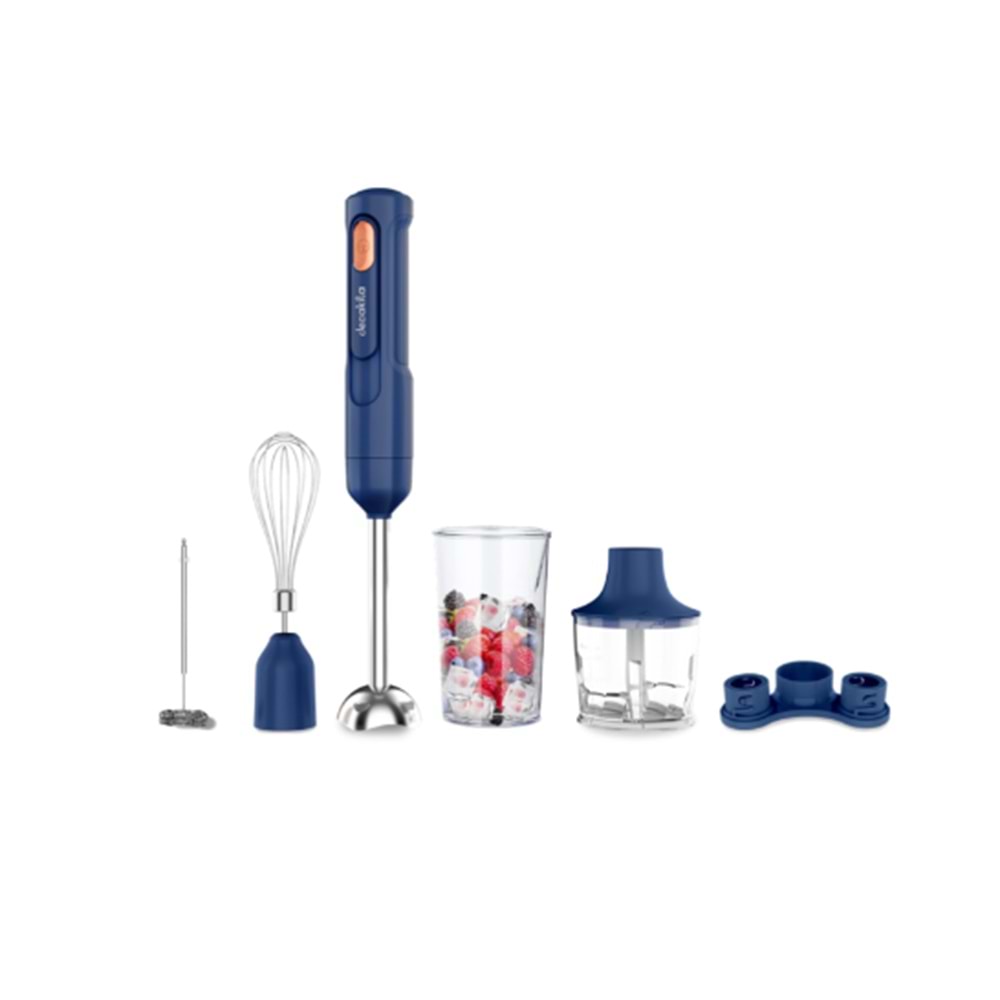 DECAKILA KMJB042L 5 IN 1 CORDLESS HAND BLENDER SET