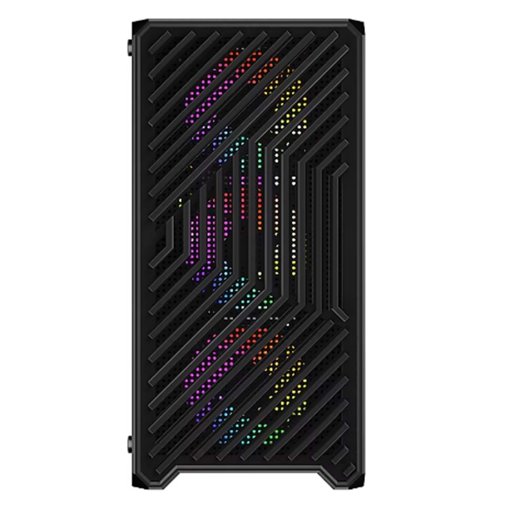 1 ST PLAYER TRILOBITE T5 SIYAH 650W 80+ ARGB 4X12CM FAN TEMPERLI CAM MESH USB 3.0 ATX KASA