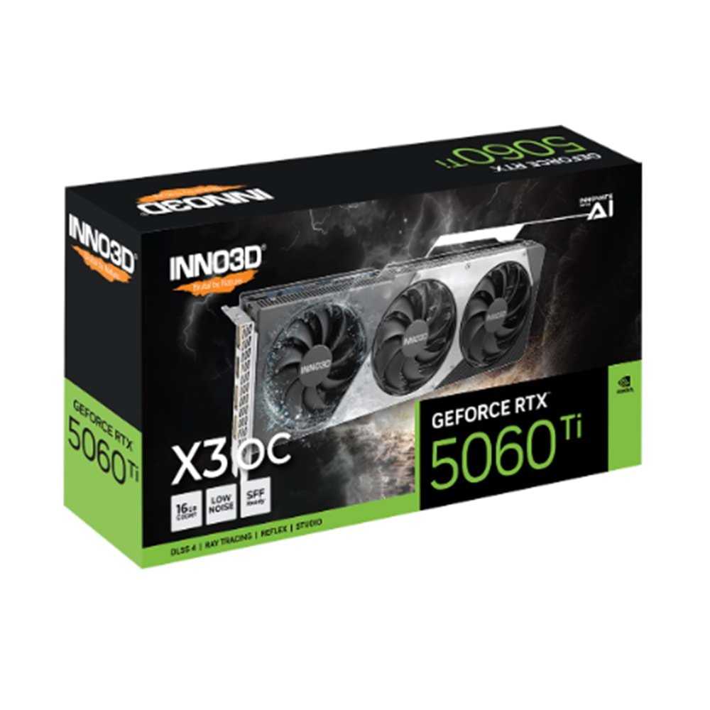 INNO3D RTX 5060Ti 16 GB TWIN X3 OC 128Bit GDDR7